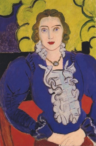 Henri MatisseLa Blouse bleue, 1936Musée des Beaux-Arts, Berne© Succession Henri Matisse 2019